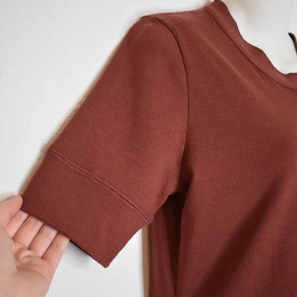 Woolrich Thermal Top Henley Sz M Baselayer Basics Neutral Minimalist - Picture 5 of 16